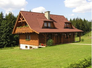 country home on land